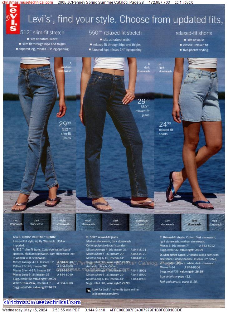 2005 JCPenney Spring Summer Catalog, Page 28