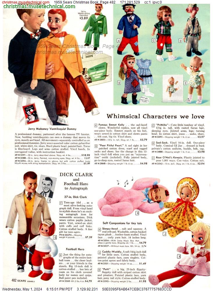 1959 Sears Christmas Book, Page 482