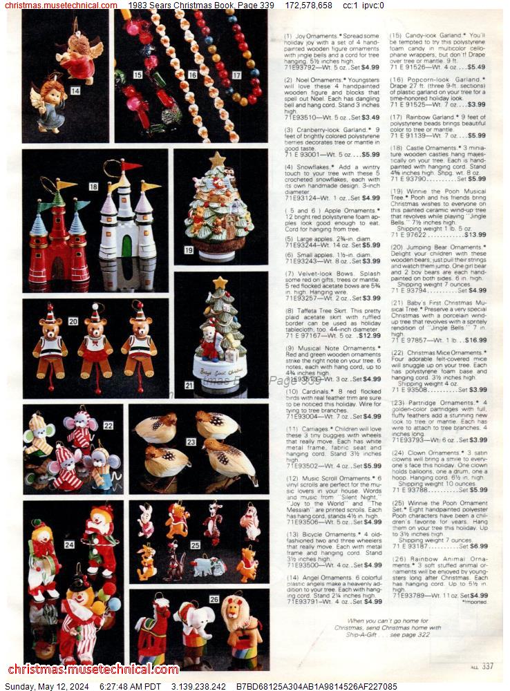 1983 Sears Christmas Book, Page 339