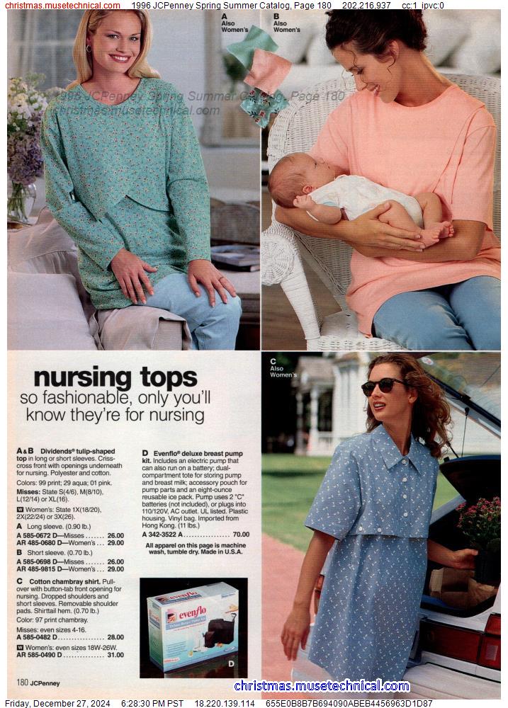 1996 JCPenney Spring Summer Catalog, Page 180