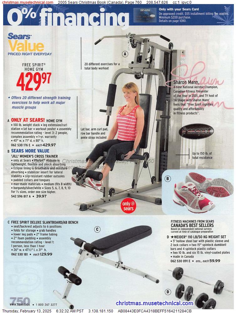 2005 Sears Christmas Book (Canada), Page 760