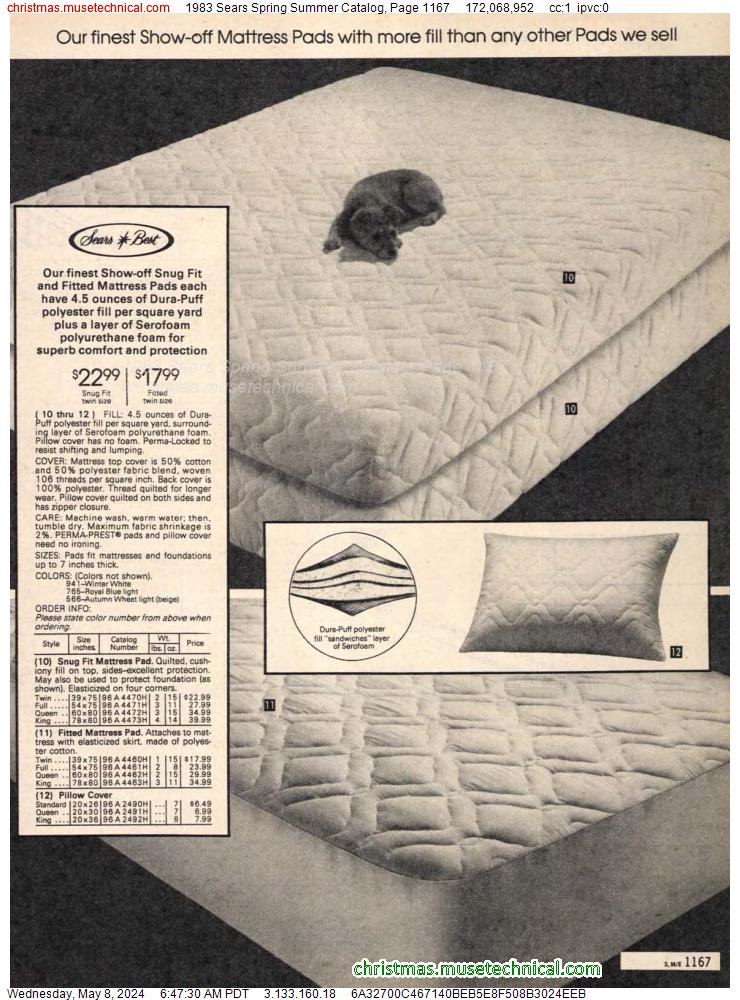 1983 Sears Spring Summer Catalog, Page 1167