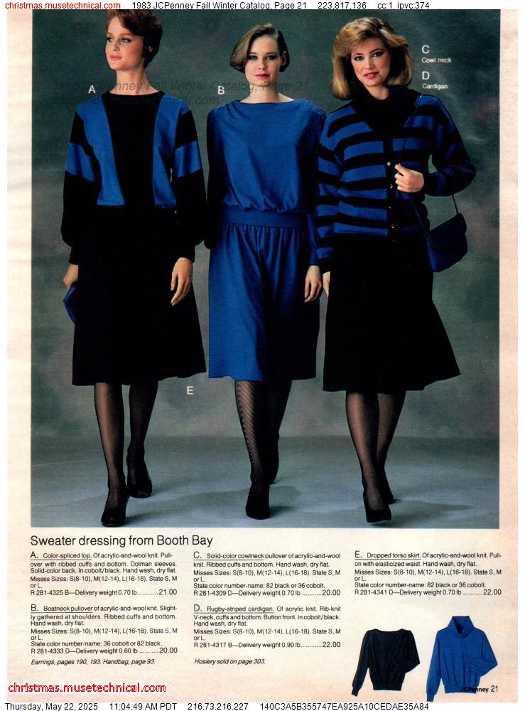 1983 JCPenney Fall Winter Catalog, Page 21
