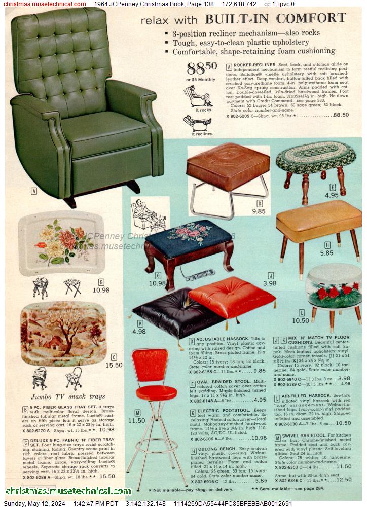 1964 JCPenney Christmas Book, Page 138
