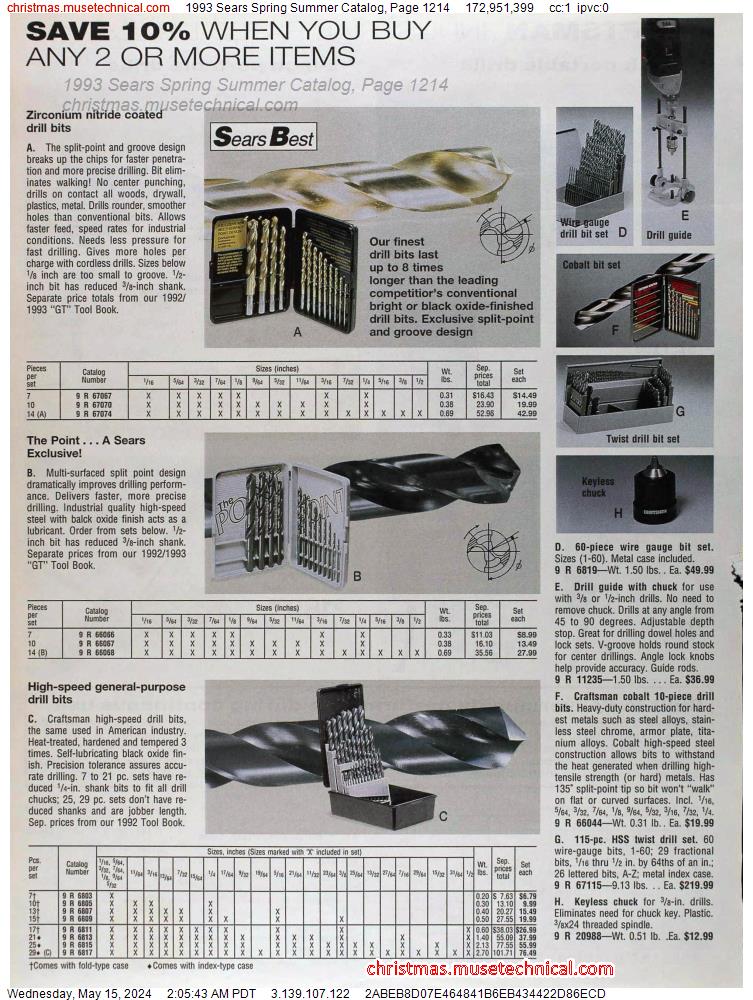 1993 Sears Spring Summer Catalog, Page 1214