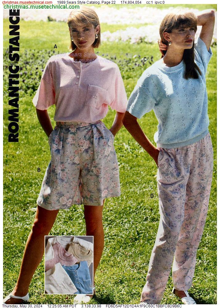1989 Sears Style Catalog, Page 22