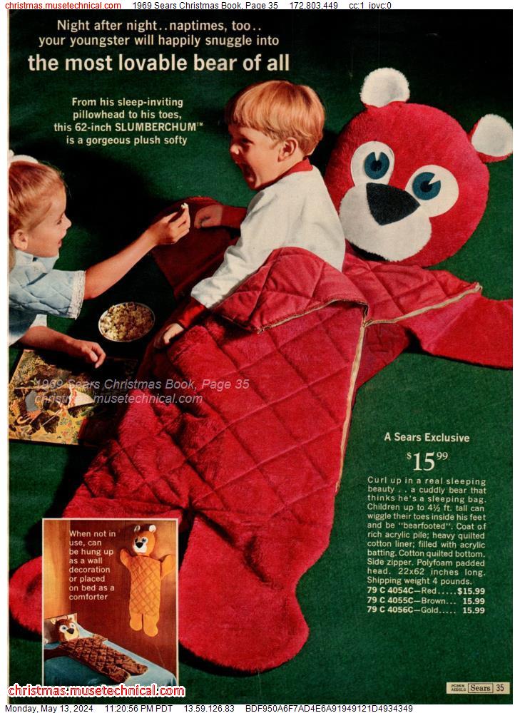 1969 Sears Christmas Book, Page 35