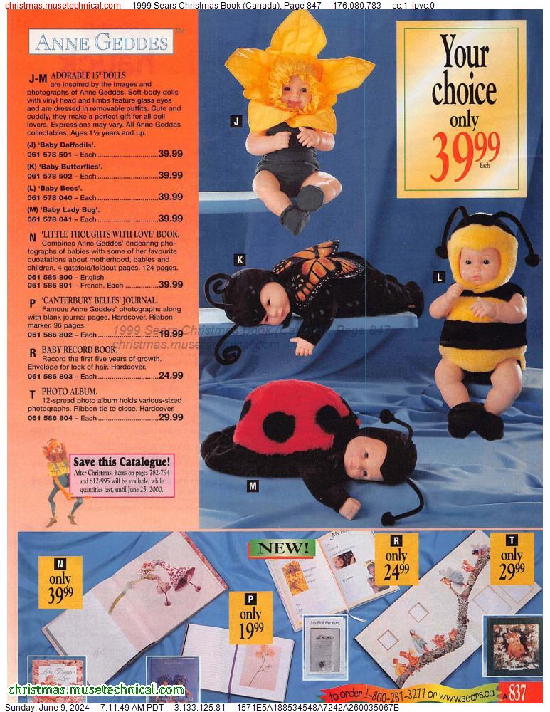 1999 Sears Christmas Book (Canada), Page 847