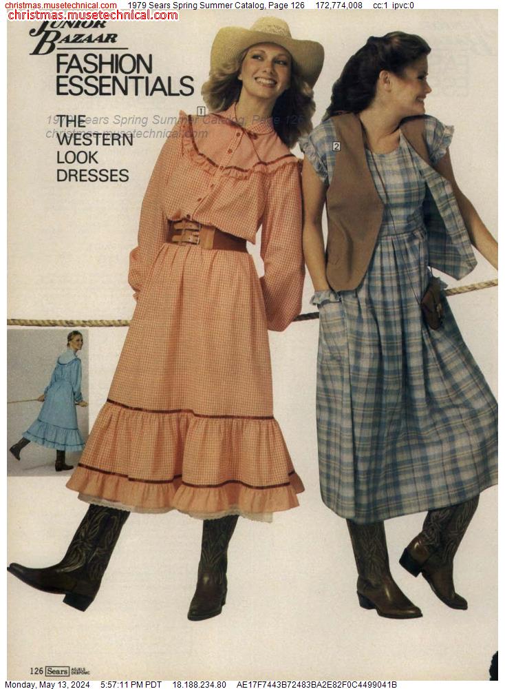 1979 Sears Spring Summer Catalog, Page 126