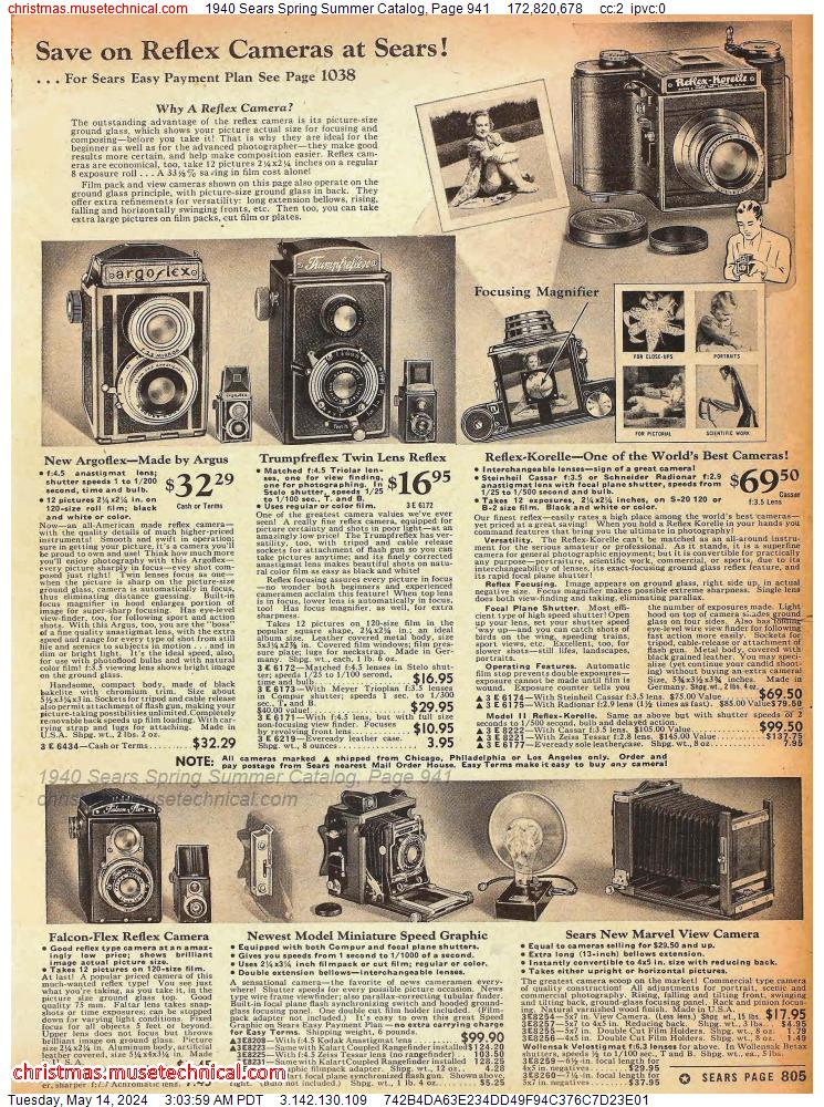 1940 Sears Spring Summer Catalog, Page 941