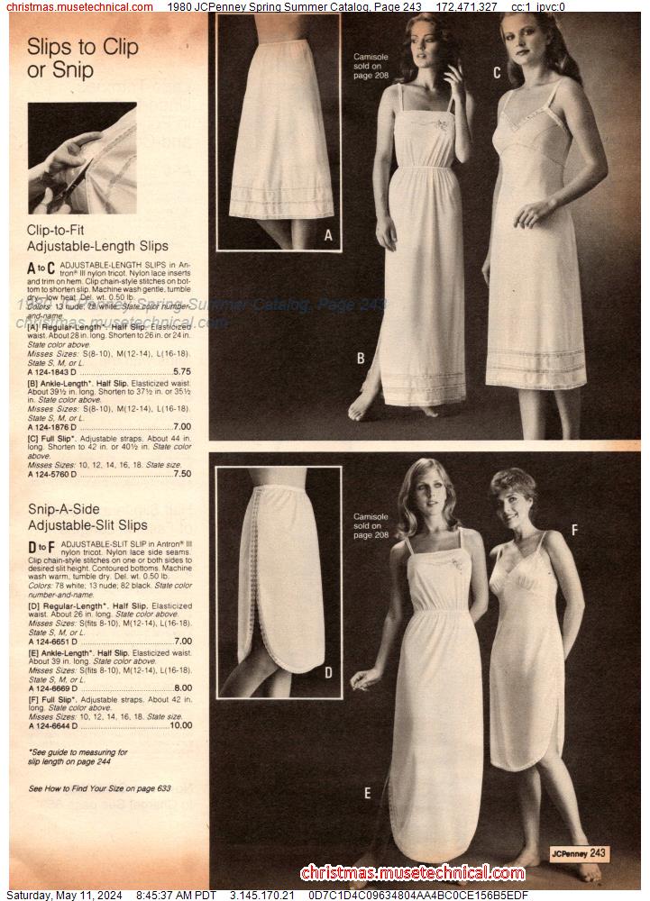 1980 JCPenney Spring Summer Catalog, Page 243