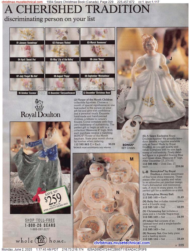 1994 Sears Christmas Book (Canada), Page 229