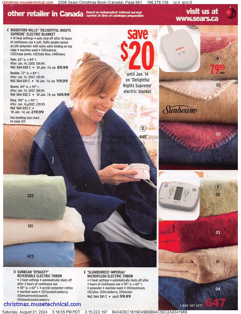 2006 Sears Christmas Book (Canada), Page 661