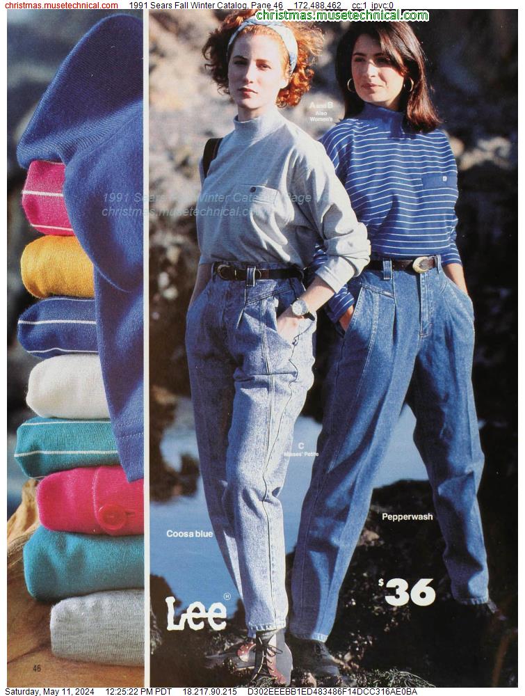 1991 Sears Fall Winter Catalog, Page 46