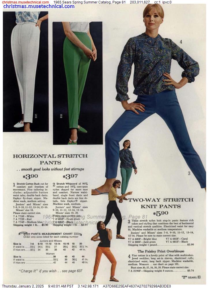 1965 Sears Spring Summer Catalog, Page 81