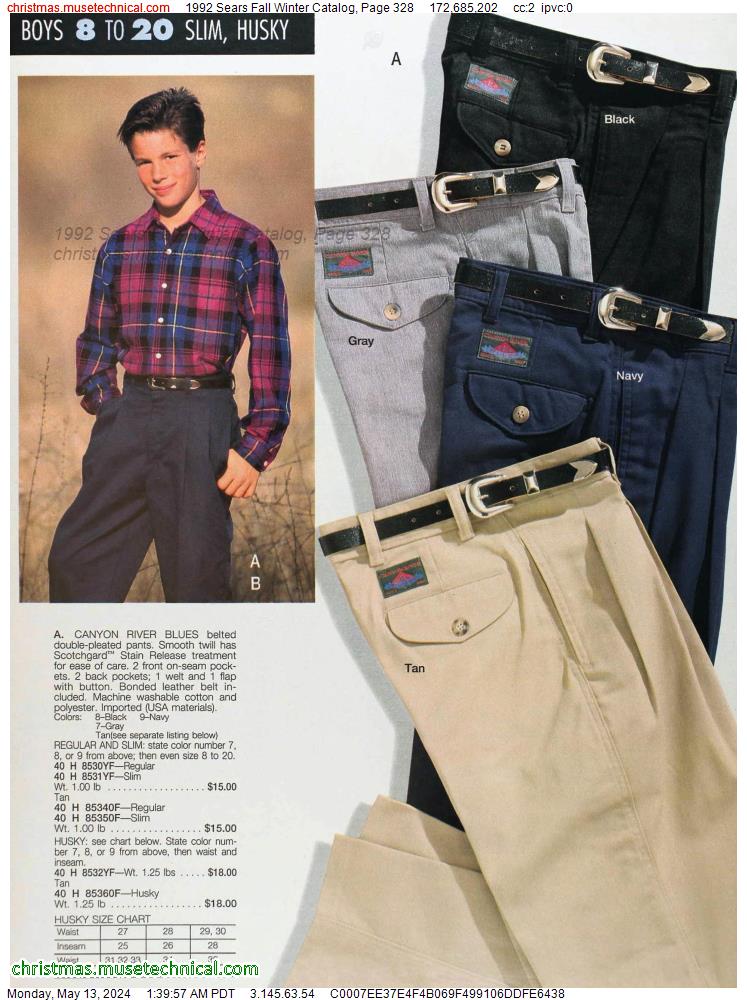 1992 Sears Fall Winter Catalog, Page 328