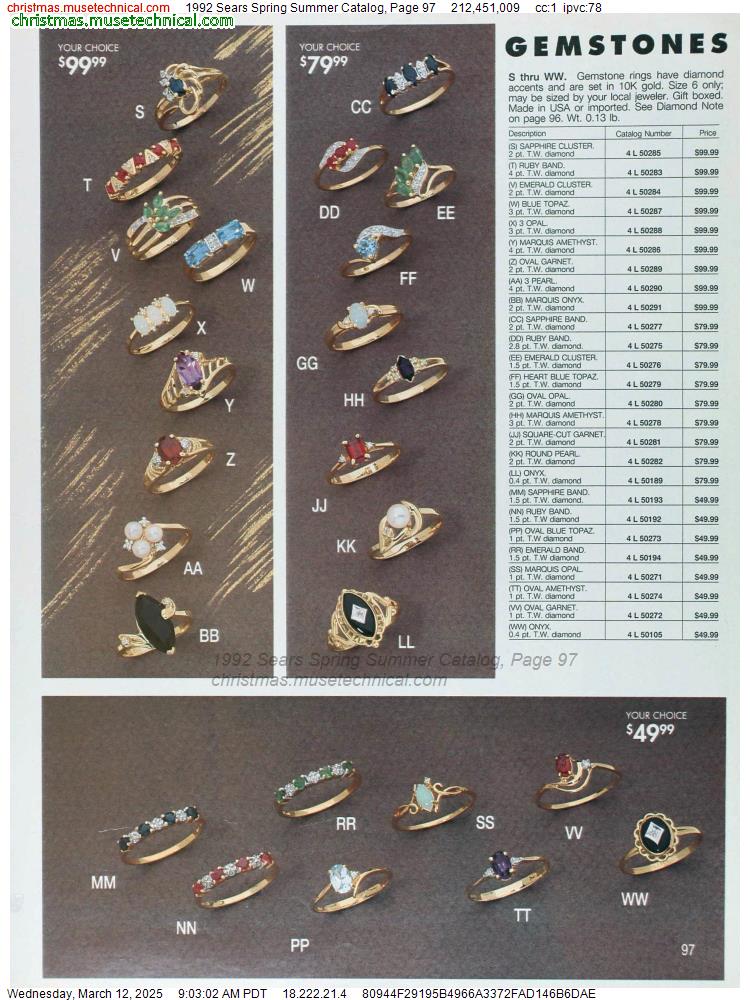 1992 Sears Spring Summer Catalog, Page 97