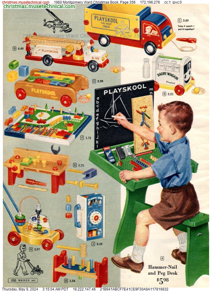 1960 Montgomery Ward Christmas Book, Page 356