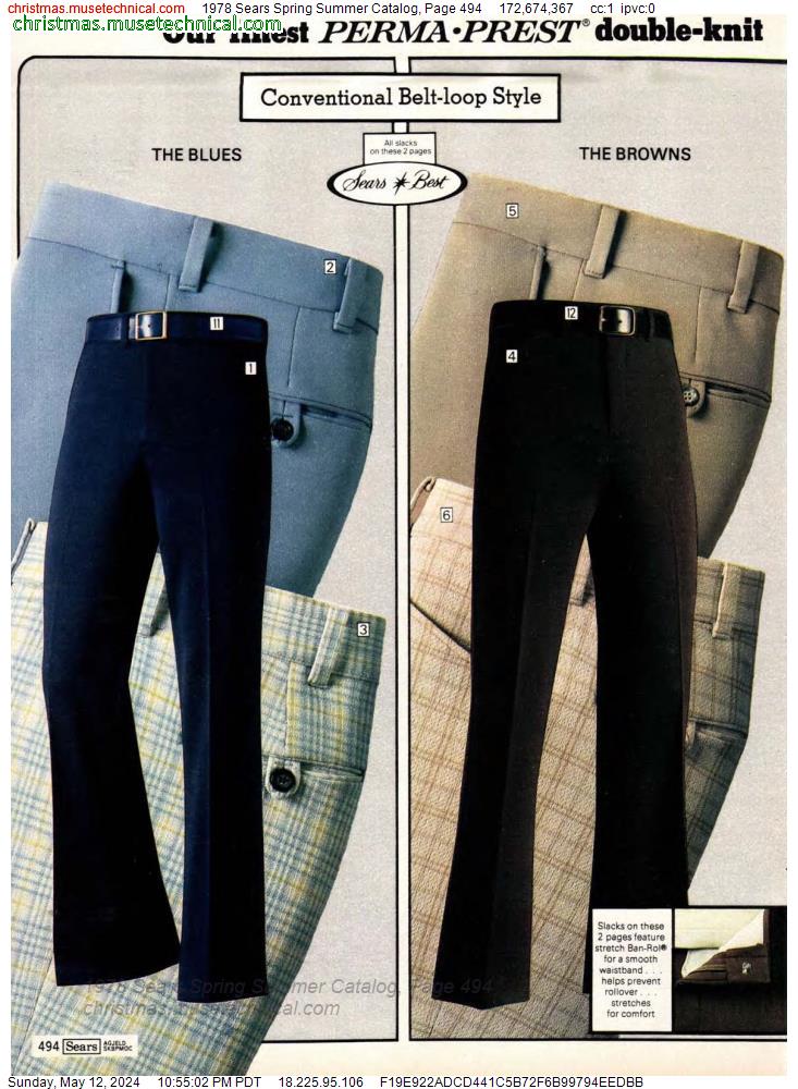 1978 Sears Spring Summer Catalog, Page 494