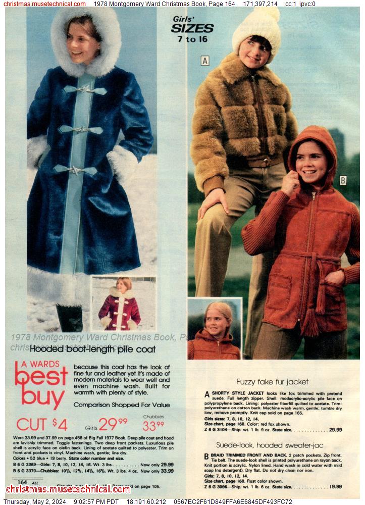 1978 Montgomery Ward Christmas Book, Page 164