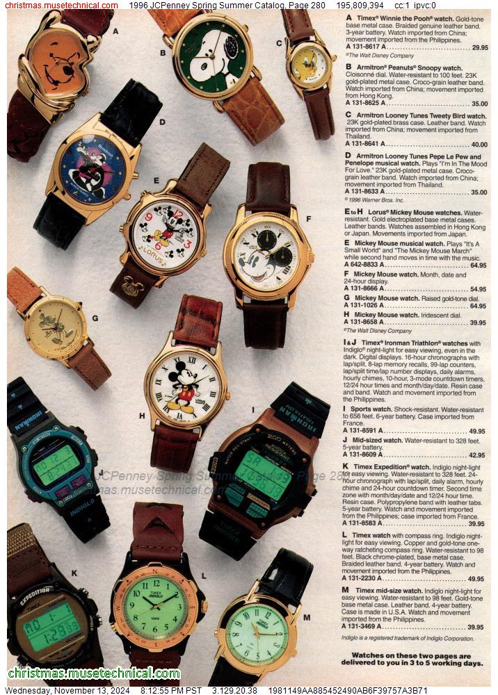 1996 JCPenney Spring Summer Catalog, Page 280