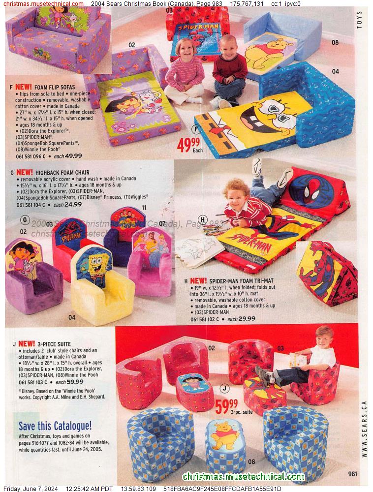 2004 Sears Christmas Book (Canada), Page 983