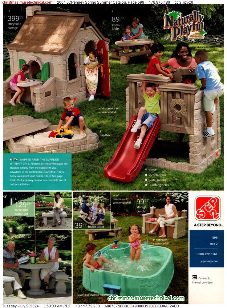 2004 JCPenney Spring Summer Catalog, Page 599