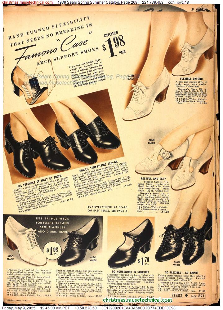 1939 Sears Spring Summer Catalog, Page 269