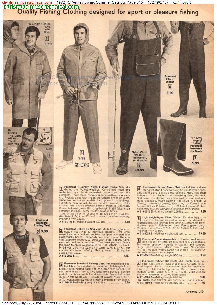 1972 JCPenney Spring Summer Catalog, Page 545