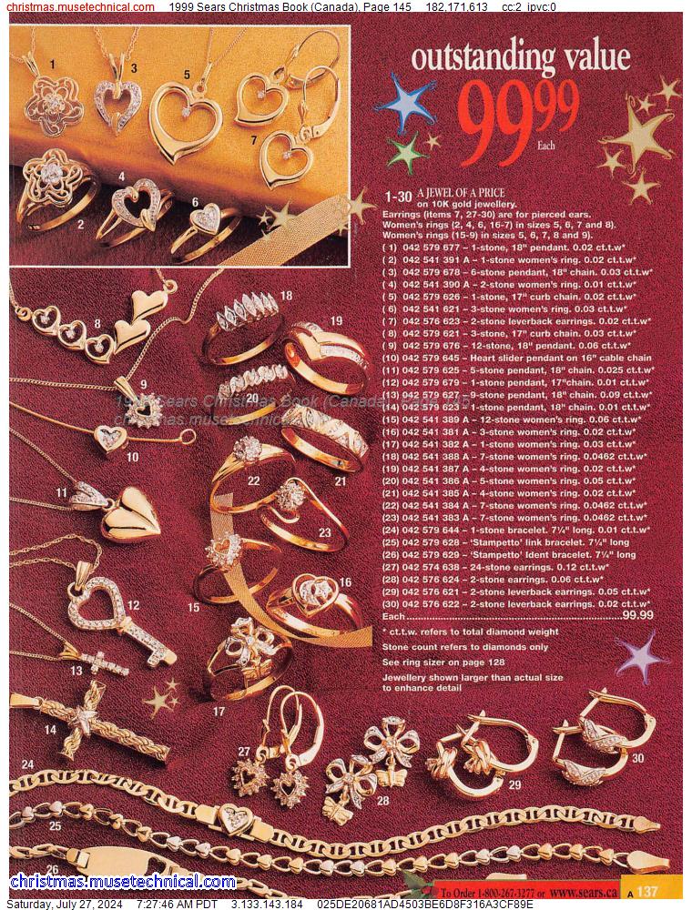 1999 Sears Christmas Book (Canada), Page 145