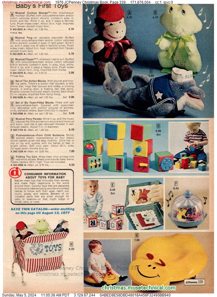 1976 JCPenney Christmas Book, Page 339