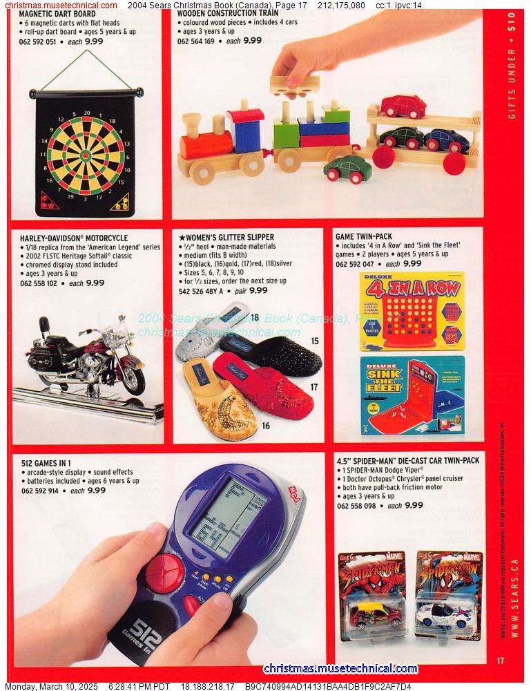 2004 Sears Christmas Book (Canada), Page 17