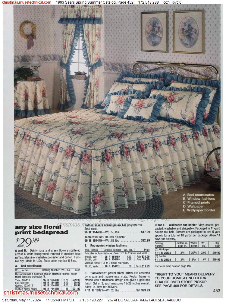 1993 Sears Spring Summer Catalog, Page 452
