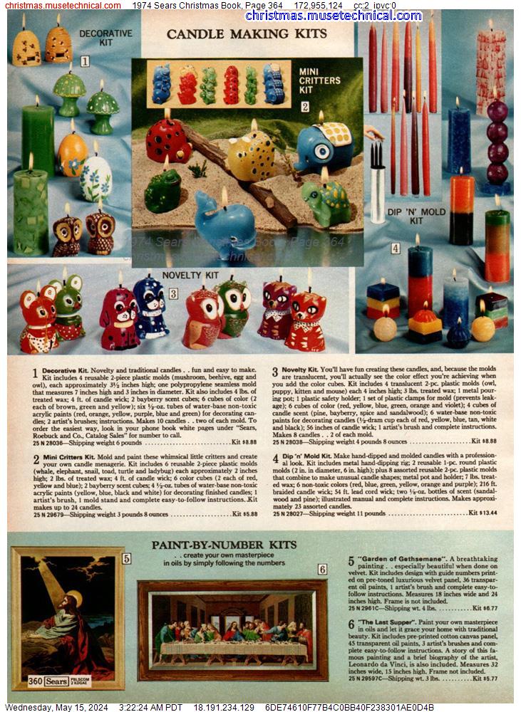1974 Sears Christmas Book, Page 364