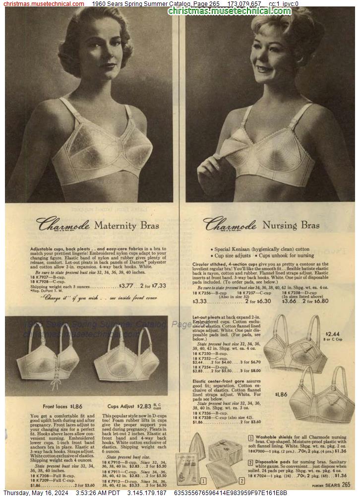 1960 Sears Spring Summer Catalog, Page 265