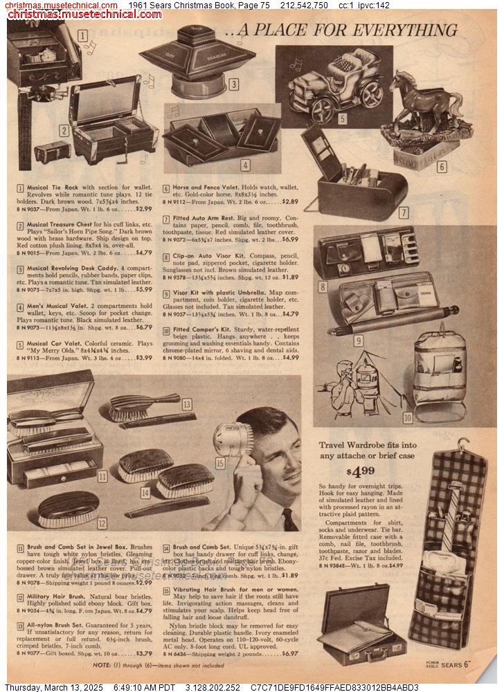 1961 Sears Christmas Book, Page 75