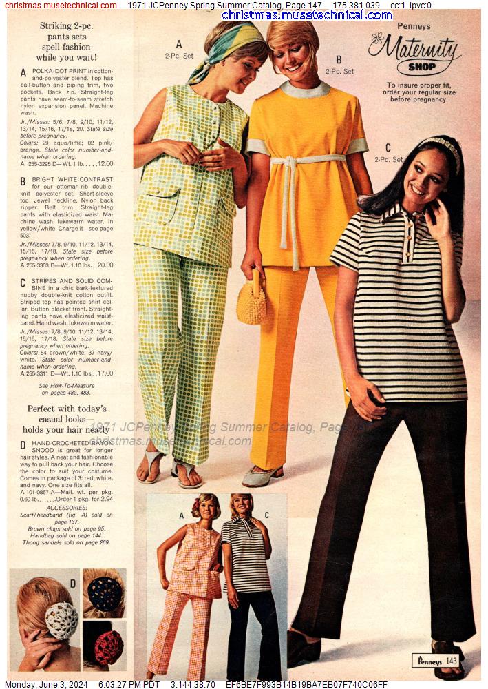 1971 JCPenney Spring Summer Catalog, Page 147