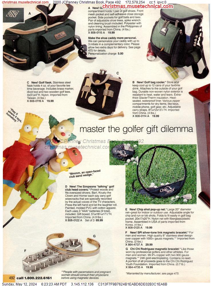 2000 JCPenney Christmas Book, Page 492