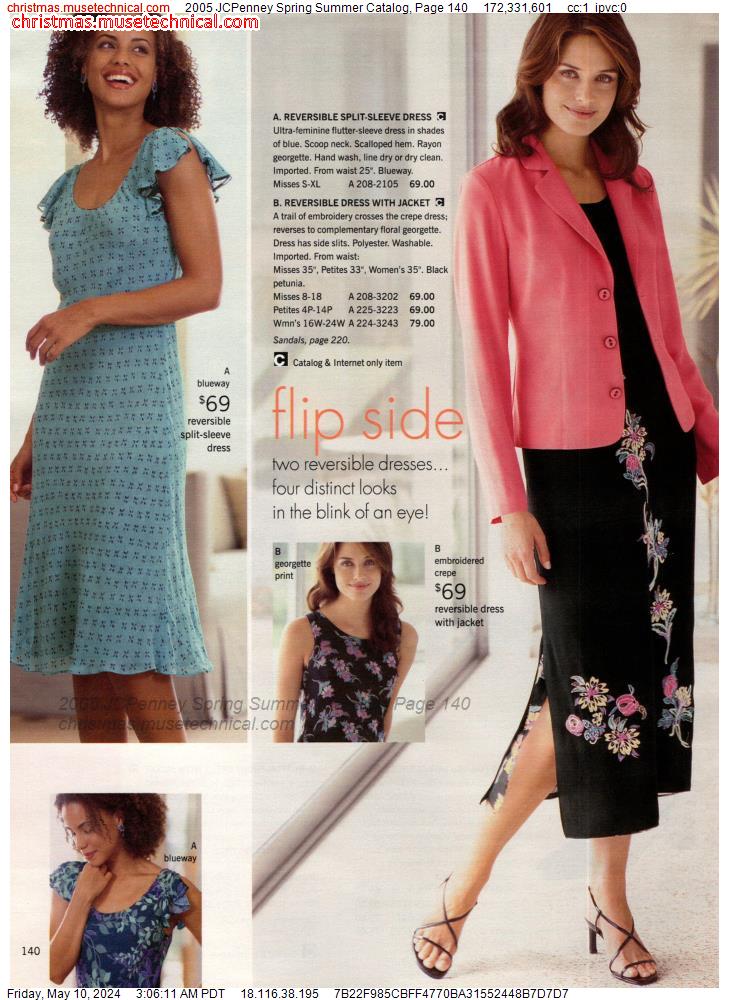 2005 JCPenney Spring Summer Catalog, Page 140