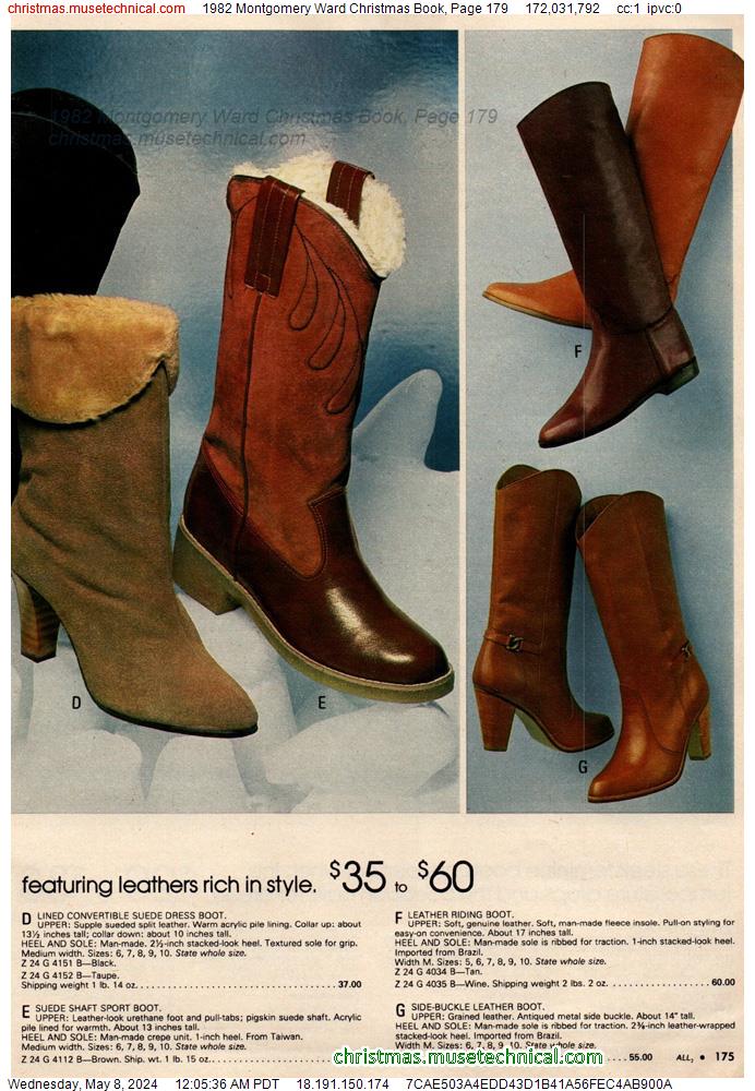 1982 Montgomery Ward Christmas Book, Page 179
