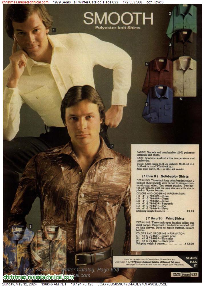 1979 Sears Fall Winter Catalog, Page 633