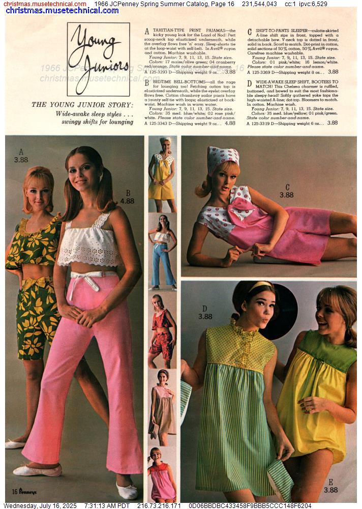 1966 JCPenney Spring Summer Catalog, Page 16
