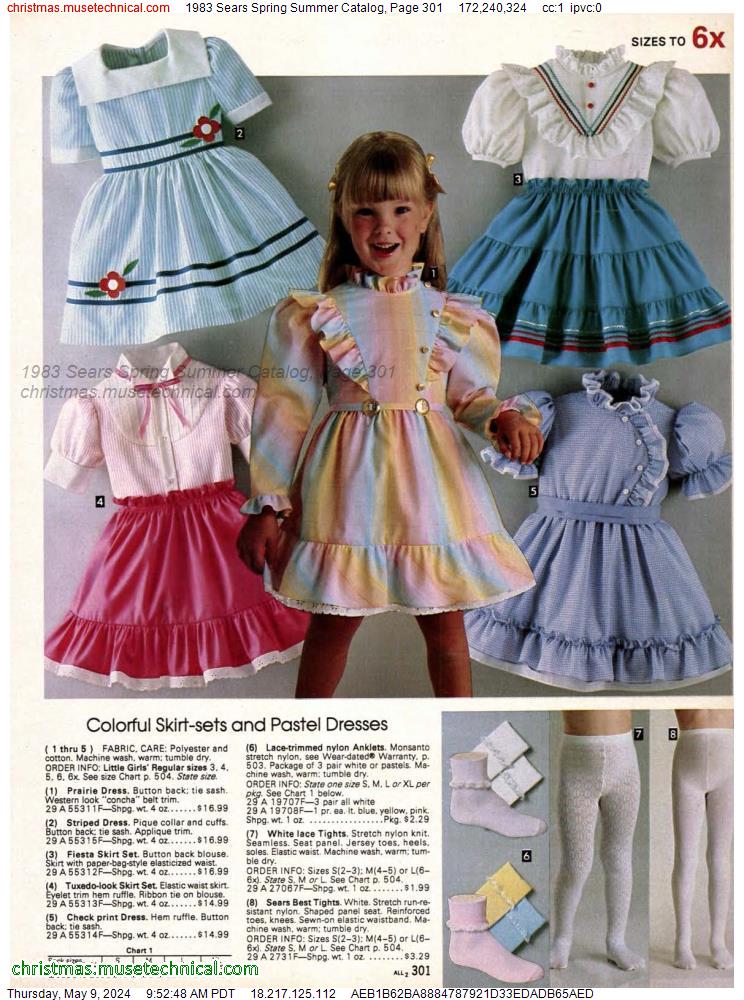 1983 Sears Spring Summer Catalog, Page 301