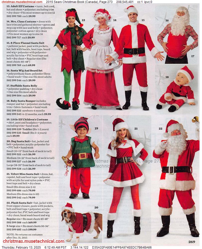 2015 Sears Christmas Book (Canada), Page 273