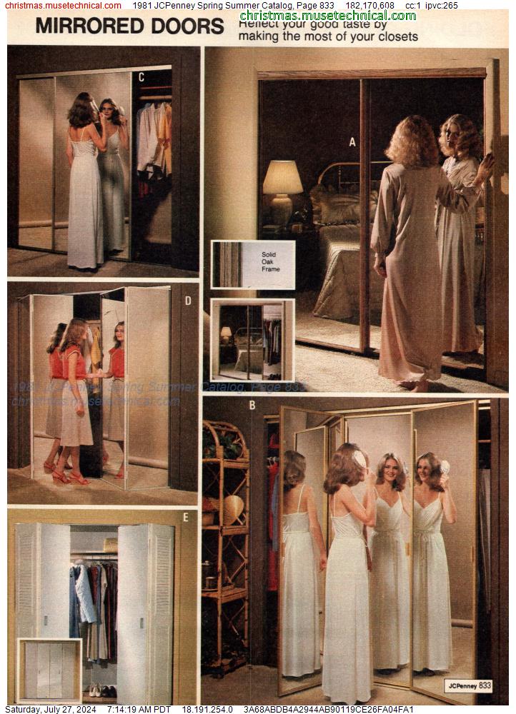 1981 JCPenney Spring Summer Catalog, Page 833