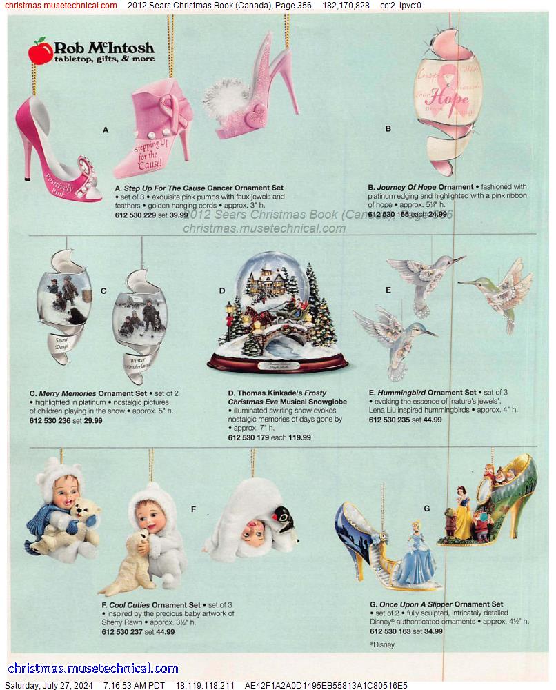 2012 Sears Christmas Book (Canada), Page 356