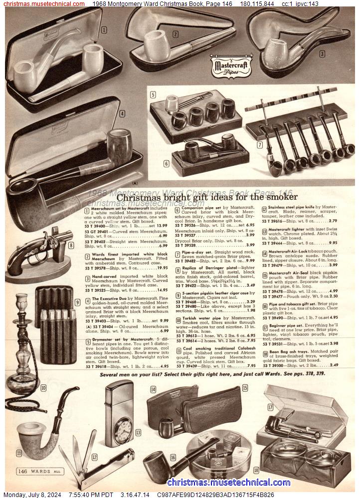 1968 Montgomery Ward Christmas Book, Page 146