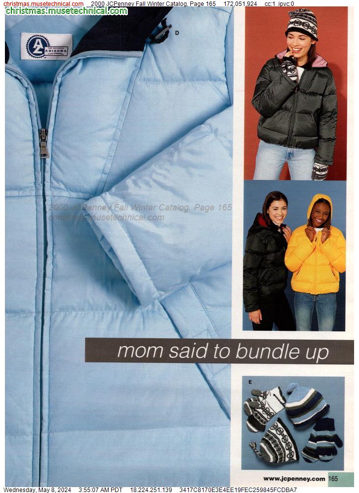 2000 JCPenney Fall Winter Catalog, Page 165