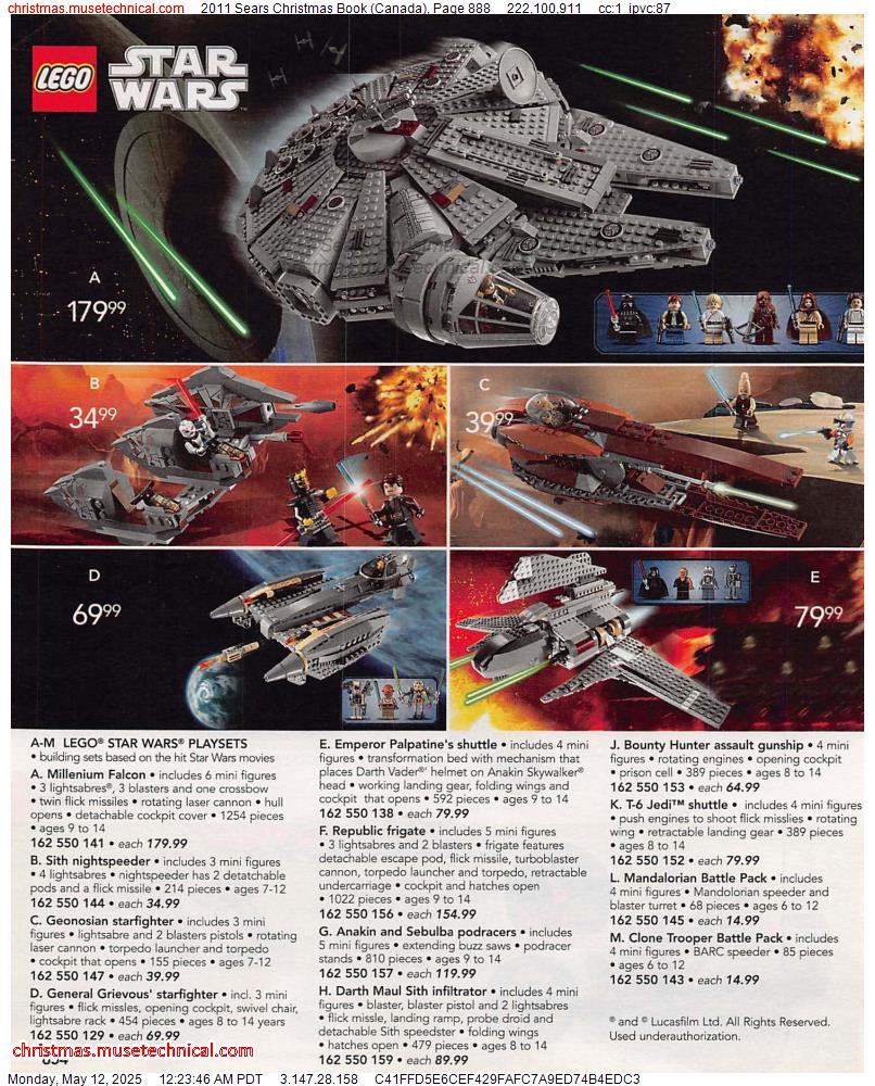 2011 Sears Christmas Book (Canada), Page 888
