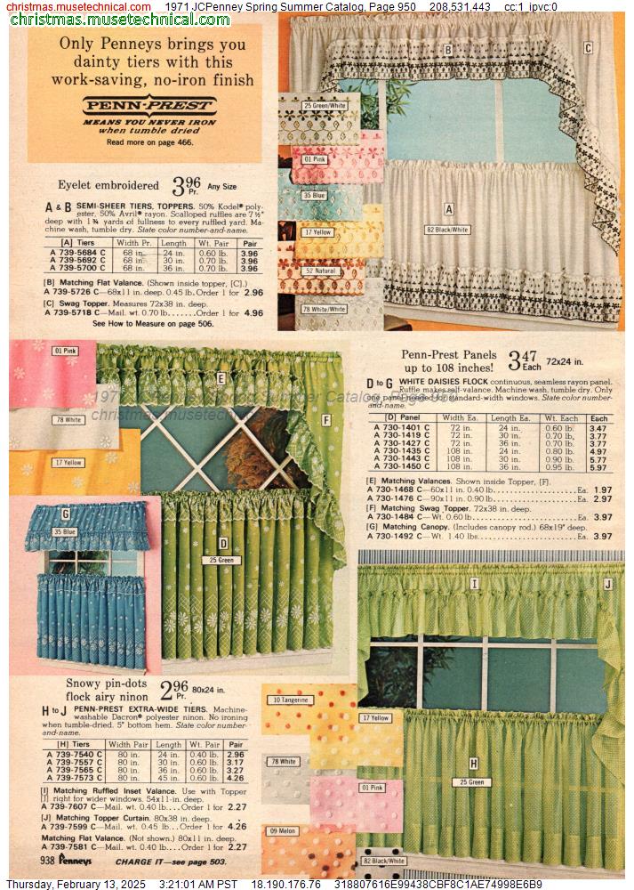 1971 JCPenney Spring Summer Catalog, Page 950